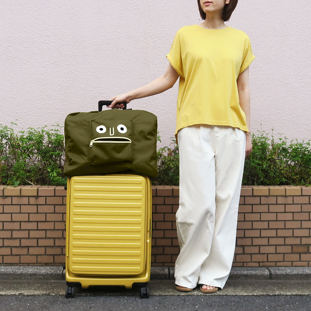 Travel Monster - 折りたたみボストンバッグ